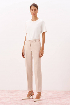 Брюки Nelva 31146 бежевый-меланж - фото 2