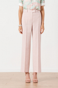 Брюки Nelva 31156 розовый-меланж - фото 2