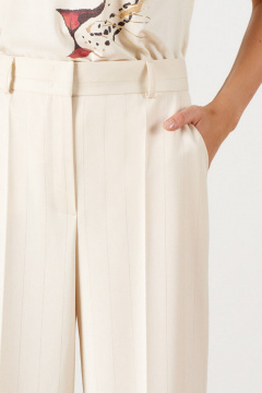 Брюки Nelva 31161 кремовая-полоска - фото 3