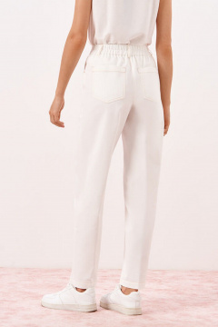 Брюки Nelva 31169 молочный - фото 4