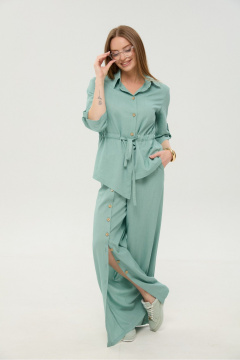 Брюки, жакет NikVa 981-3 мята - фото 2