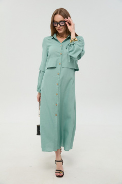 Платье NikVa 944-13 мята - фото 3