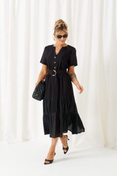 Платье Beautiful&Free 6468 черный - фото 3