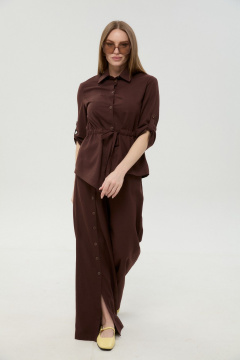 Жакет NikVa 918-13 шоколад - фото 4