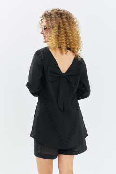 Рубашка, шорты Euromoda 711 черный - фото 3