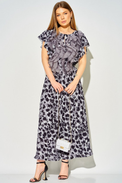 Платье Laikony L-364 оттенки_серого - фото 5