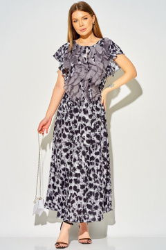 Платье Laikony L-364 оттенки_серого - фото 1