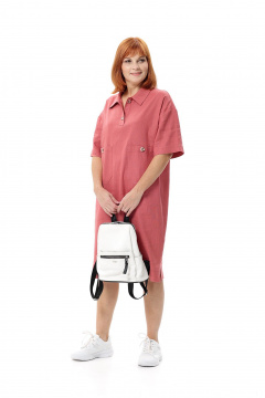 Платье Соджи 671 розовый - фото 2