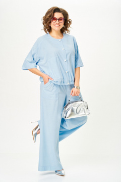 Брюки, жакет Lady Secret 26238 голубой - фото 3