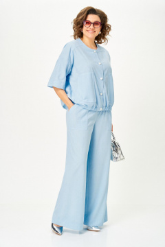 Брюки, жакет Lady Secret 26238 голубой - фото 2