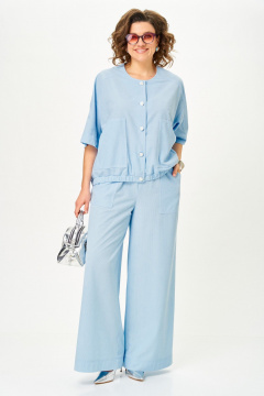 Брюки, жакет Lady Secret 26238 голубой - фото 1