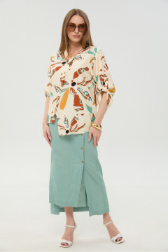 Жакет NikVa 902-16 бохо_мультиколор - фото 1