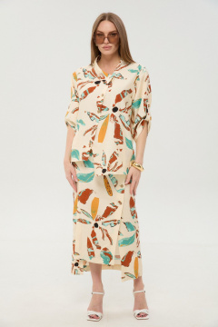 Жакет, юбка NikVa 975-5 бохо_мультиколор - фото 1