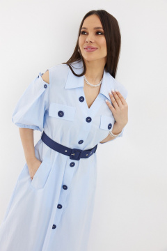 Платье Магия моды 2710 голубой - фото 2