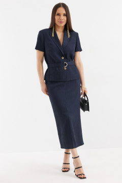 Жакет, юбка Магия моды 2719 синий - фото 1