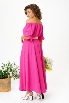 Платье Anastasia м-1236.2 фуксия - фото 5