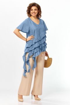 Блуза, брюки Mira Fashion 5696-2 - фото 1