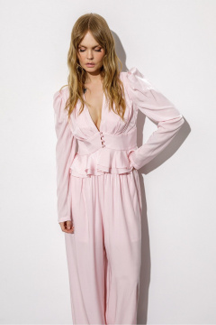 Блуза, брюки PiRS 6711 розовый - фото 3