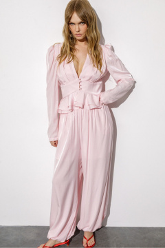 Брюки PiRS 6713 розовый - фото 3