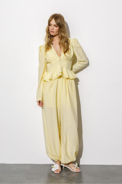 Блуза PiRS 6720 желтый - фото 4