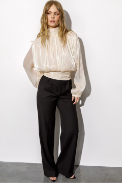 Блуза, брюки PiRS 6730 кремовый - фото 2
