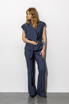 Жилет PiRS 6744 синий - фото 5