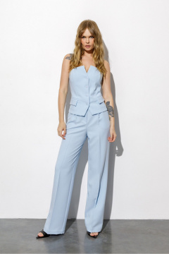 Брюки PiRS 6746 голубой - фото 1