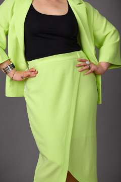 Жакет, юбка Rosheli 1189 салатовый - фото 4