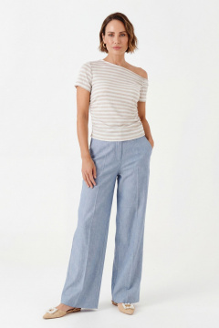 Брюки Noche mio 4.140_BLUE - фото 1