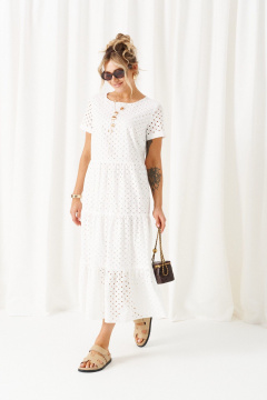 Платье Beautiful&Free 6462 белый - фото 2