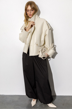 Тренч PiRS 6771 светло-бежевый - фото 2