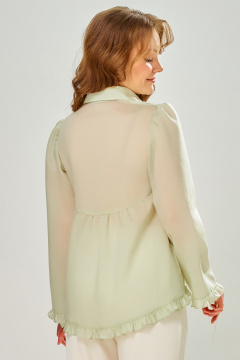 Блуза Fita 20841 лаймовый - фото 3