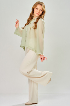 Блуза Fita 20841 лаймовый - фото 5
