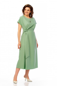 Платье Ольга Стиль С-1019 полынь - фото 2