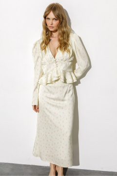 Юбка PiRS 6797 желтый - фото 4