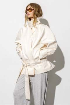 Тренч PiRS 6798 сливочный - фото 2