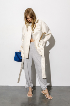 Брюки PiRS 6799 серый_меланж - фото 4