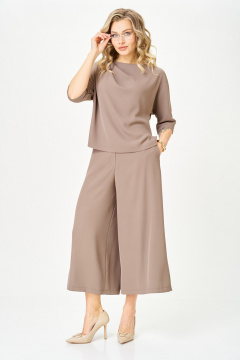 Блуза, брюки TVIN 7873 бежевый - фото 1
