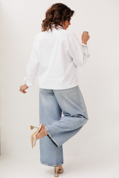 Жакет Anelli 1816 четкий-белый - фото 5