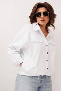 Жакет Anelli 1816 четкий-белый - фото 4