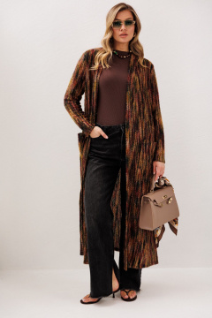 Кардиган Anastasia м-1277 бордо - фото 4