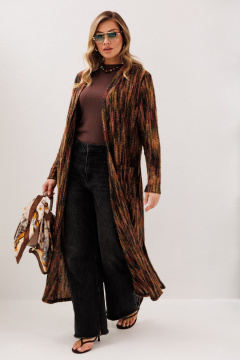 Кардиган Anastasia м-1277 бордо - фото 1