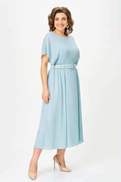 Платье Slaviaelit 568 голубой - фото 5