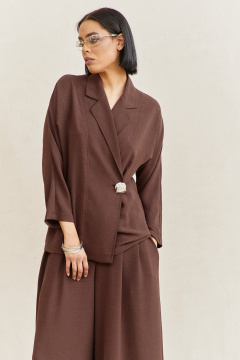 Брюки, жакет FLAIM 2115 коричневый - фото 2