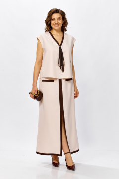 Блуза, юбка ZigzagStyle 635 - фото 1