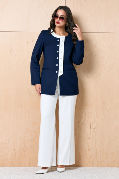 Жакет Lissana 5034 темно-синий - фото 3