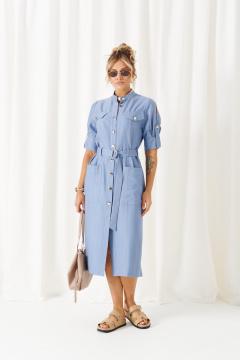 Платье Beautiful&Free 6460 деним - фото 1