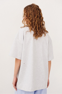 Футболка Butеr 3328 серый-меланж - фото 5