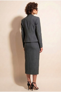 Юбка Nova Line 3796 серый - фото 3