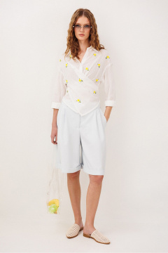 Блуза Butеr 3333 молочный - фото 3